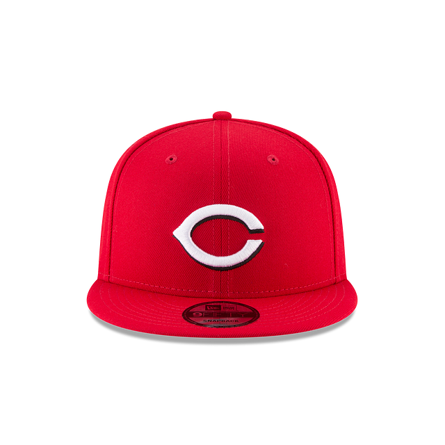 Cincinnati Reds MLB New Era Men Red 9Fifty Team Color Basic Snapback product image 5, provided for visual reference and