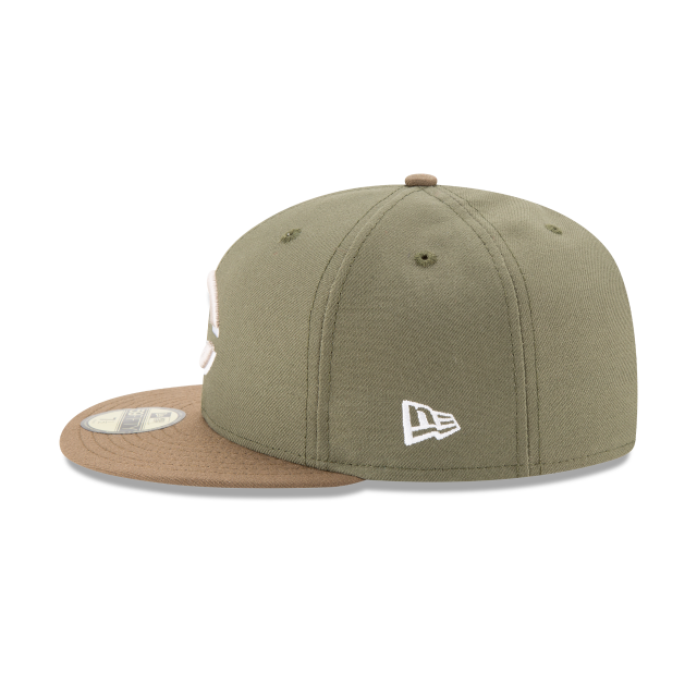 Cincinnati Reds MLB New Era Men Olive 59Fifty Authentic Collection Alternate 2 Fitted Hat product image 5, provided for