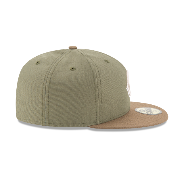 Cincinnati Reds MLB New Era Men Olive 59Fifty Authentic Collection Alternate 2 Fitted Hat product image 3, provided for