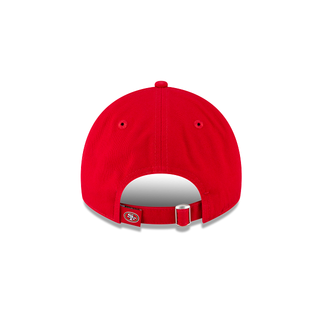 San Francisco 49ers NFL New Era Men Scarlet Red 9Twenty Core Classic Adjustable Hat product image 2, provided for visual