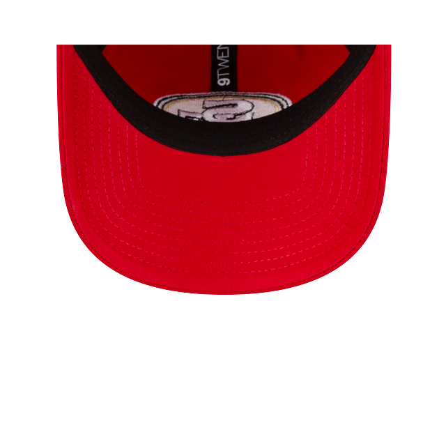 San Francisco 49ers NFL New Era Men Scarlet Red 9Twenty Core Classic Adjustable Hat product image 3, provided for visual
