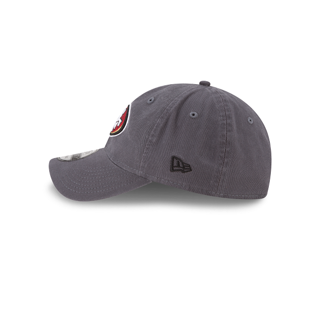 San Francisco 49ers NFL New Era Men Grey 9Twenty Core Classic Adjustable Hat product image 4, provided for visual reference