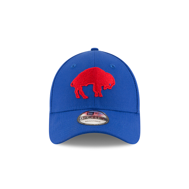 Buffalo Bills NFL New Era Men Majestic Blue 9Forty The League Throwback Adjustable Hat product image 5, provided for visual