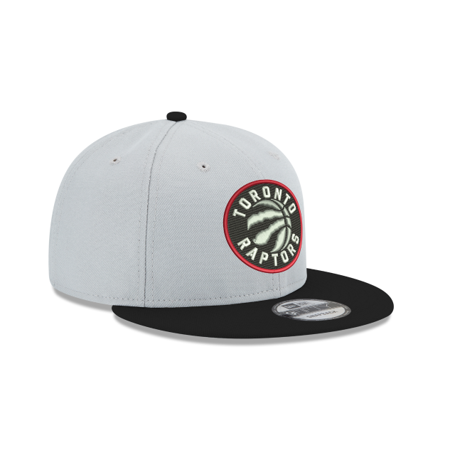 Toronto Raptors NBA New Era Youth Grey/Black 9Fifty Two Tone Snapback product image 4, provided for visual reference and
