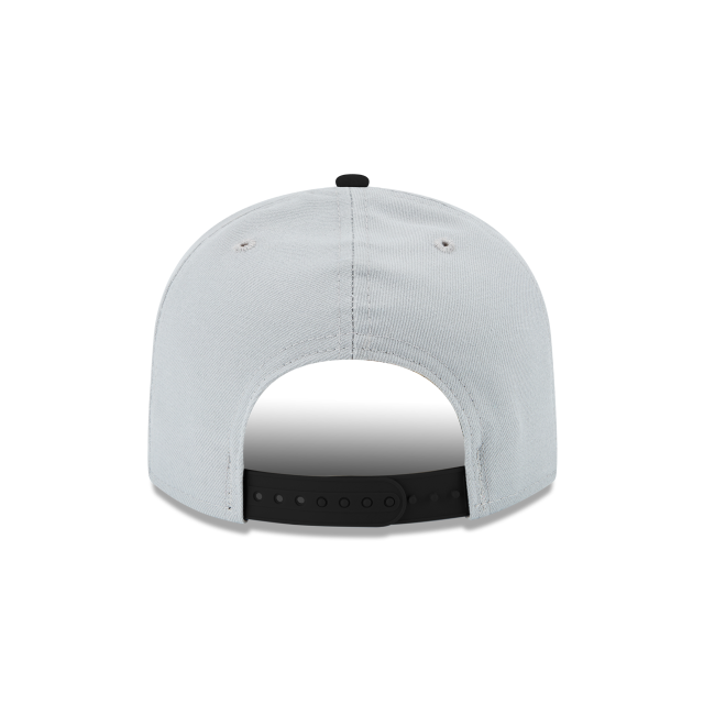Toronto Raptors NBA New Era Youth Grey/Black 9Fifty Two Tone Snapback product image 2, provided for visual reference and
