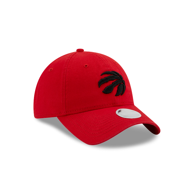 Toronto Raptors NBA New Era Women Red 9Twenty Core Classic Adjustable Hat product image 6, provided for visual reference and