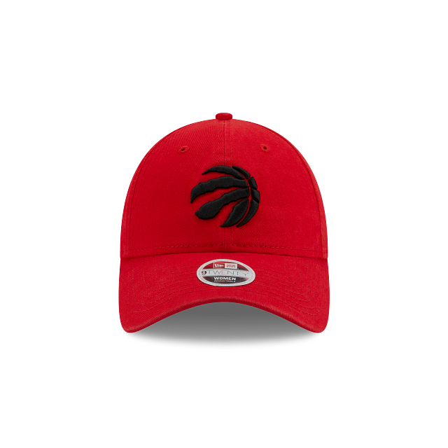Toronto Raptors NBA New Era Women Red 9Twenty Core Classic Adjustable Hat product image 5, provided for visual reference and