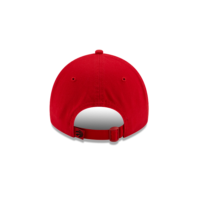 Toronto Raptors NBA New Era Women Red 9Twenty Core Classic Adjustable Hat product image 2, provided for visual reference and