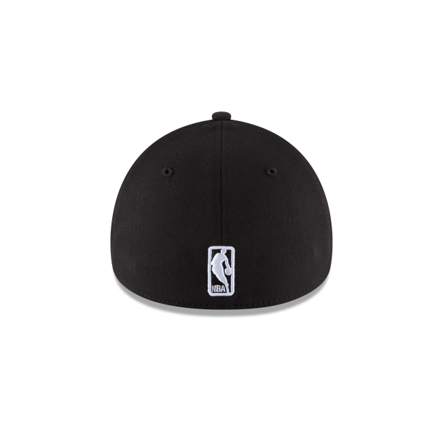 Los Angeles Lakers NBA New Era Men Black 39Thirty Team Classic Stretch Fit Hat product image 2, provided for visual
