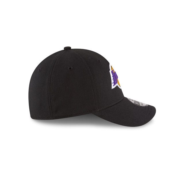 Los Angeles Lakers NBA New Era Men Black 39Thirty Team Classic Stretch Fit Hat product image 3, provided for visual