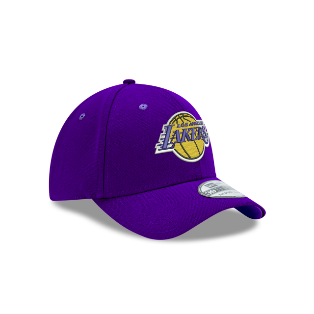 Los Angeles Lakers NBA New Era Men Purple 39Thirty Team Classic Stretch Fit Hat product image 4, provided for visual