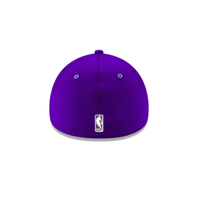 Los Angeles Lakers NBA New Era Men Purple 39Thirty Team Classic Stretch Fit Hat product image 2, provided for visual