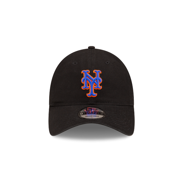 New York Mets MLB New Era Men Black 9Twenty Core Classic Alternate Adjustable Hat product image 6, provided for visual