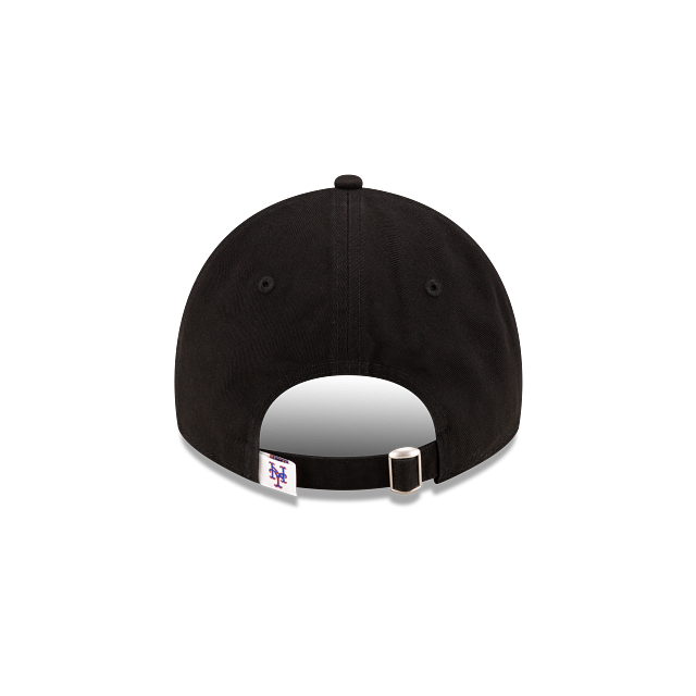 New York Mets MLB New Era Men Black 9Twenty Core Classic Alternate Adjustable Hat product image 2, provided for visual