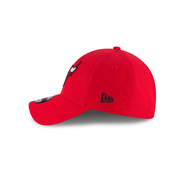 Chicago Bulls NBA New Era Men Red 9Forty The League Adjustable Hat product image 5, provided for visual reference and