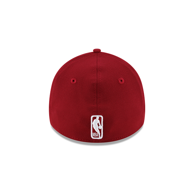 Cleveland Cavaliers NBA New Era Men Wine 39Thirty Team Classic Stretch Fit Hat product image 2, provided for visual