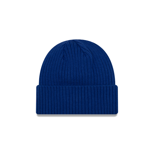 Detroit Pistons NBA New Era Men Royal Core Classic Cuff Knit Beanie product image 2, provided for visual reference and