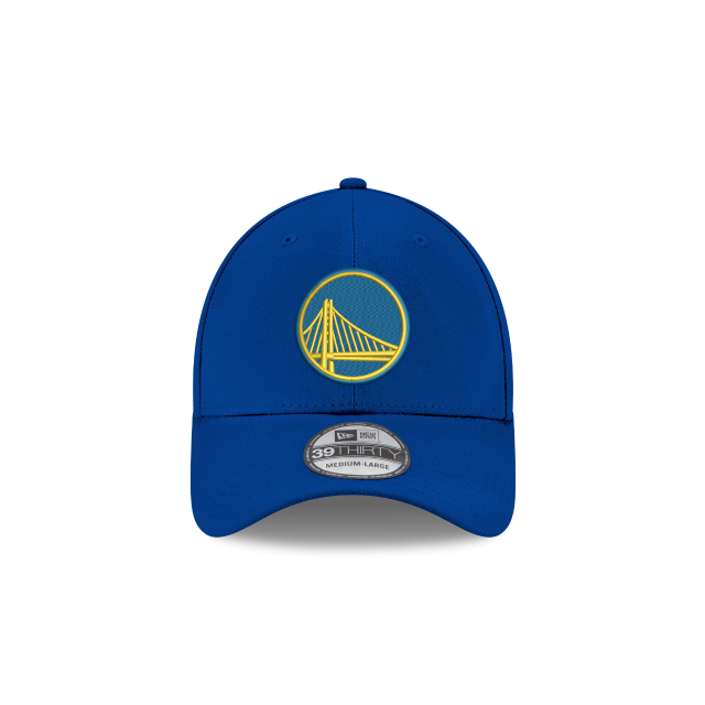 Golden State Warriors NBA New Era Men Royal 39Thirty Team Classic Stretch Fit Hat product image 3, provided for visual