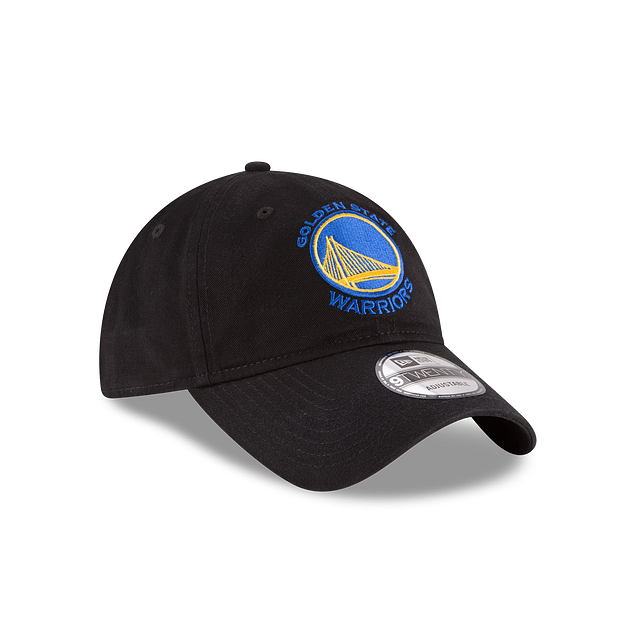 Golden State Warriors NBA New Era Men Black 9Twenty Core Classic Adjustable Hat product image 6, provided for visual