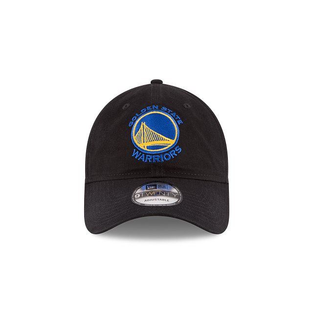 Golden State Warriors NBA New Era Men Black 9Twenty Core Classic Adjustable Hat product image 5, provided for visual