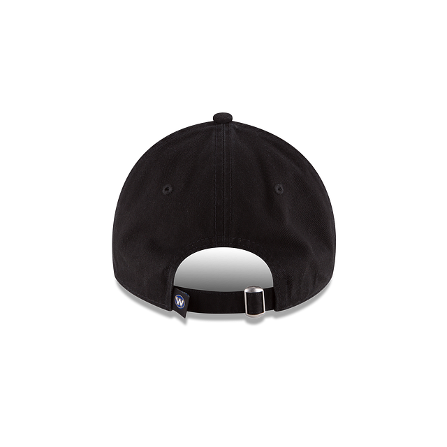 Golden State Warriors NBA New Era Men Black 9Twenty Core Classic Adjustable Hat product image 2, provided for visual