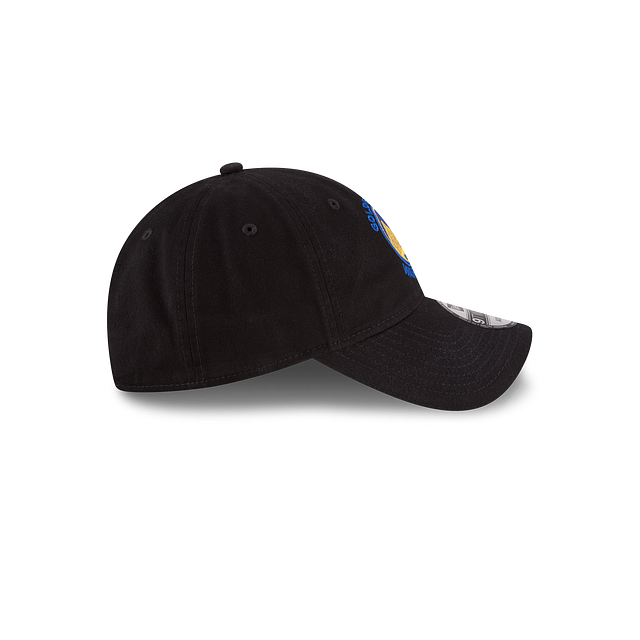 Golden State Warriors NBA New Era Men Black 9Twenty Core Classic Adjustable Hat product image 3, provided for visual