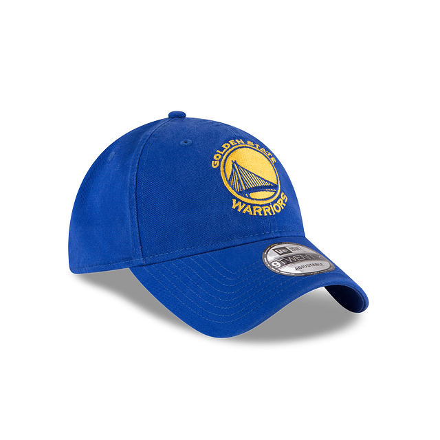 Golden State Warriors NBA New Era Men Royal 9Twenty Core Classic Adjustable Hat product image 6, provided for visual