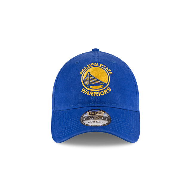 Golden State Warriors NBA New Era Men Royal 9Twenty Core Classic Adjustable Hat product image 5, provided for visual