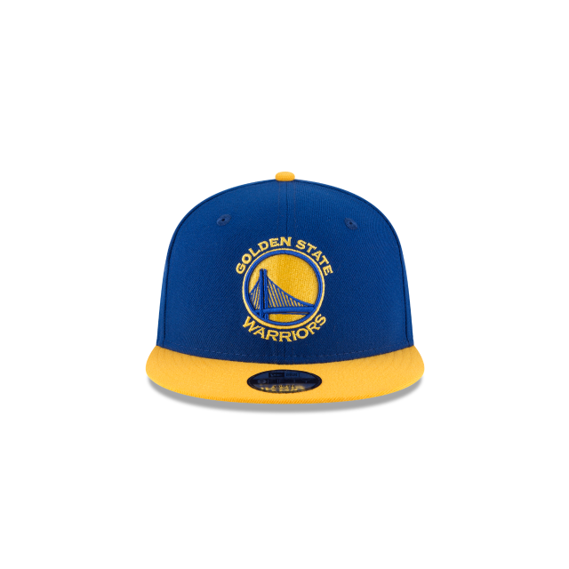 Golden State Warriors NBA New Era Youth Royal/Yellow 9Fifty Two Tone Snapback product image 3, provided for visual reference