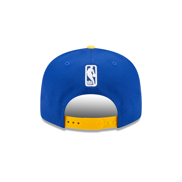 Golden State Warriors NBA New Era Men Royal Blue/Yellow 9Fifty Two Tone Snapback product image 2, provided for visual