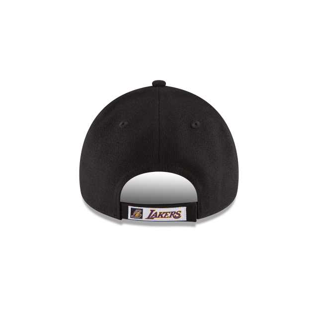 Los Angeles Lakers NBA New Era Men Black 9Forty The League Adjustable Hat product image 2, provided for visual reference and