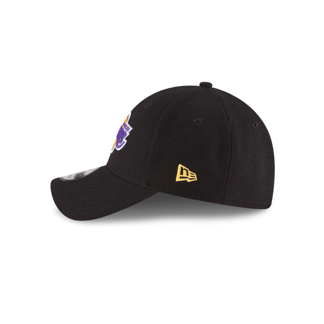 Los Angeles Lakers NBA New Era Men Black 9Forty The League Adjustable Hat product image 4, provided for visual reference and