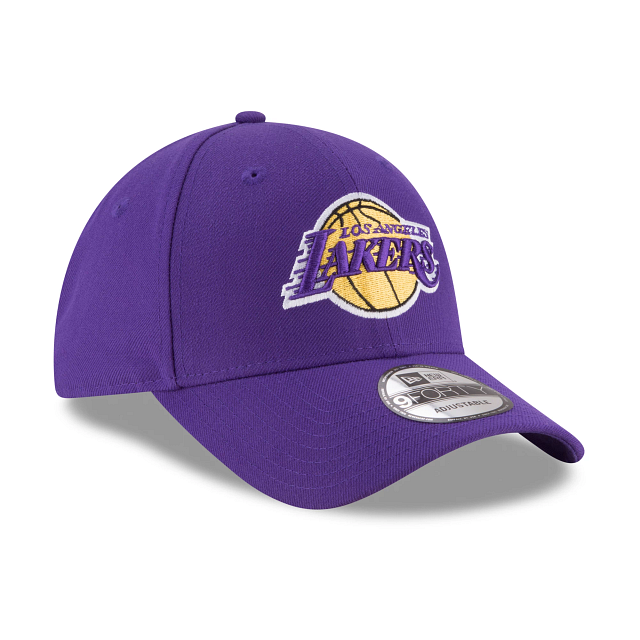 Los Angeles Lakers NBA New Era Men Purple 9Forty The League Adjustable Hat product image 6, provided for visual reference