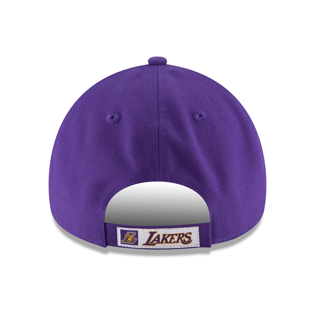 Los Angeles Lakers NBA New Era Men Purple 9Forty The League Adjustable Hat product image 2, provided for visual reference