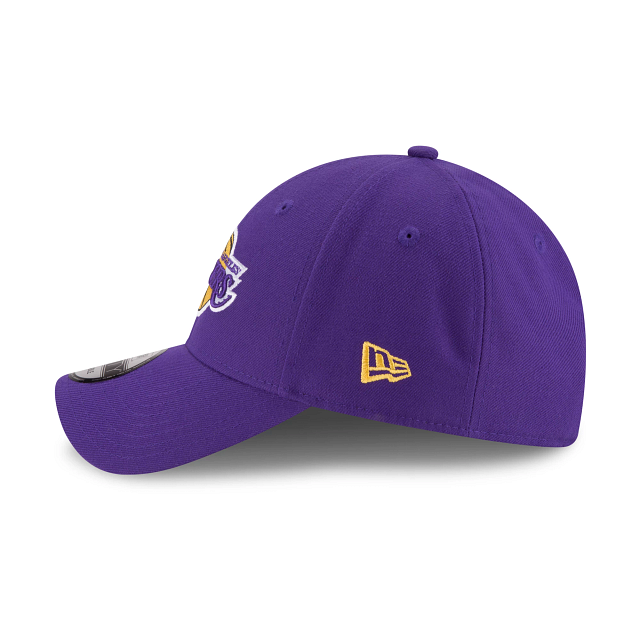 Los Angeles Lakers NBA New Era Men Purple 9Forty The League Adjustable Hat product image 4, provided for visual reference