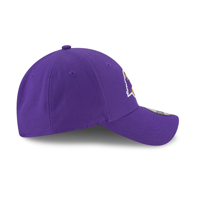 Los Angeles Lakers NBA New Era Men Purple 9Forty The League Adjustable Hat product image 3, provided for visual reference