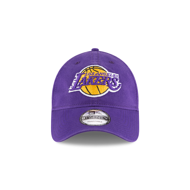 Los Angeles Lakers NBA New Era Men Purple 9Twenty Core Classic Adjustable Hat product image 5, provided for visual reference