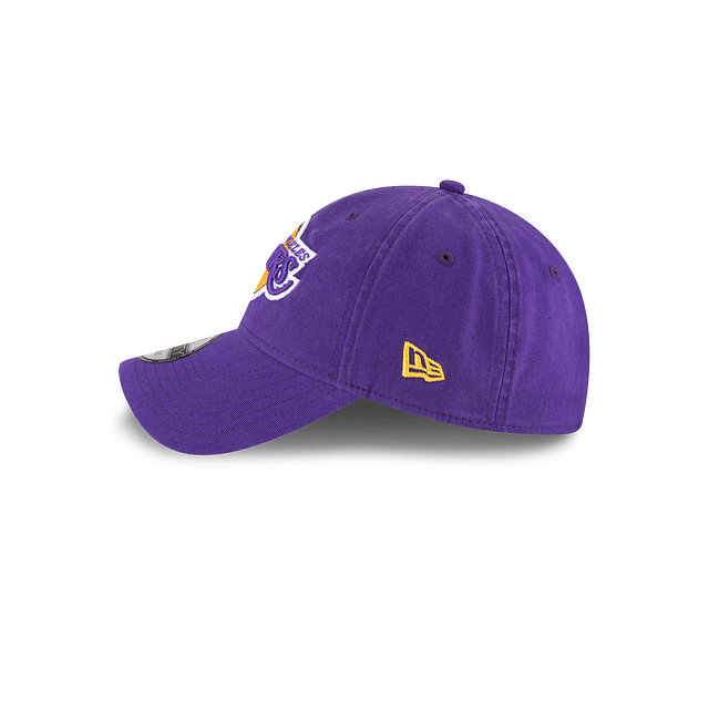 Los Angeles Lakers NBA New Era Men Purple 9Twenty Core Classic Adjustable Hat product image 3, provided for visual reference