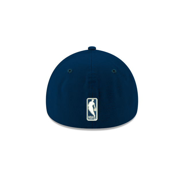 Memphis Grizzlies NBA New Era Men Navy 39Thirty Team Classic Stretch Fit Hat product image 2, provided for visual reference