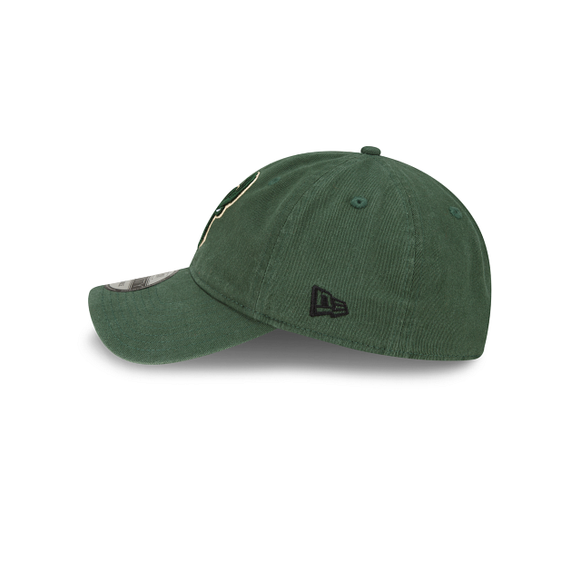 Milwaukee Bucks NBA New Era Men Green 9Twenty Core Classic Adjustable Hat product image 5, provided for visual reference and