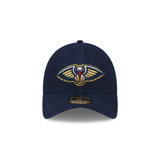 New Orleans Pelicans NBA New Era Men Navy 9Twenty Core Classic Adjustable Hat product image 6, provided for visual reference