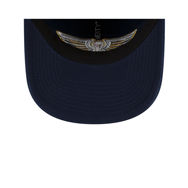 New Orleans Pelicans NBA New Era Men Navy 9Twenty Core Classic Adjustable Hat product image 3, provided for visual reference