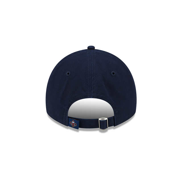 New Orleans Pelicans NBA New Era Men Navy 9Twenty Core Classic Adjustable Hat product image 2, provided for visual reference