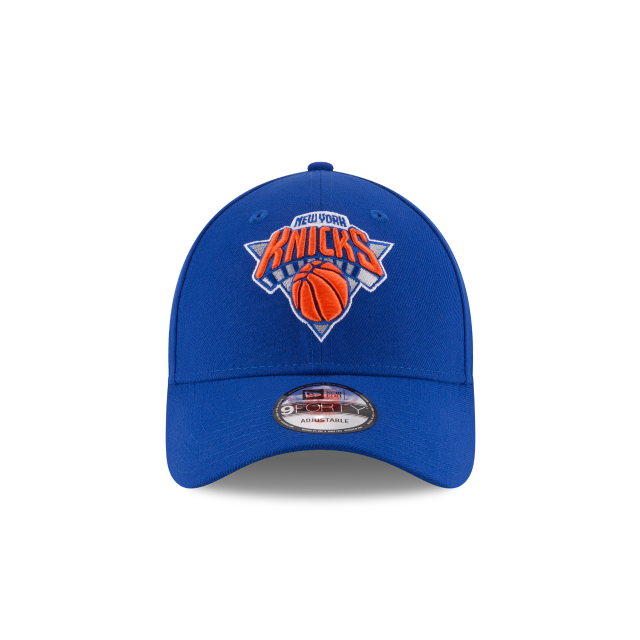 New York Knicks NBA New Era Men Royal 9Forty The League Adjustable Hat product image 5, provided for visual reference and