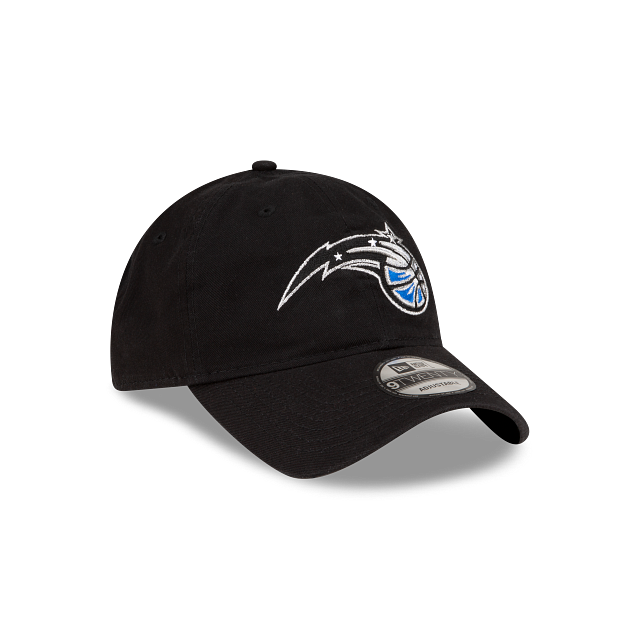 Orlando Magic NBA New Era Men Black 9Twenty Core Classic Adjustable Hat product image 7, provided for visual reference and
