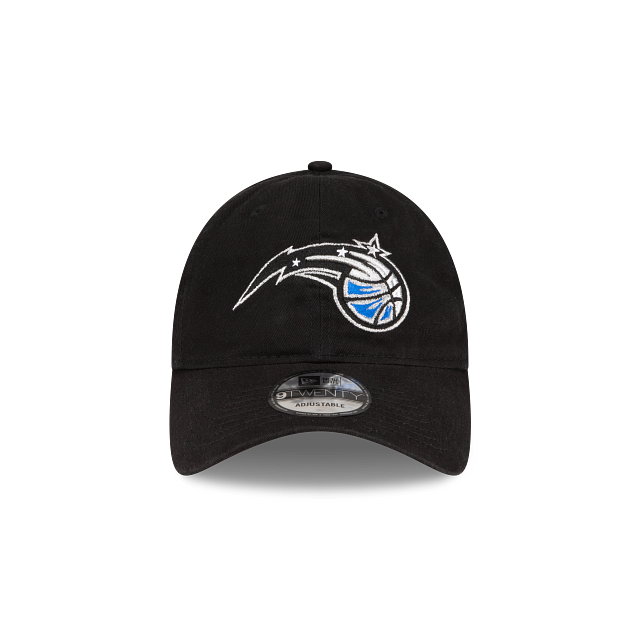 Orlando Magic NBA New Era Men Black 9Twenty Core Classic Adjustable Hat product image 6, provided for visual reference and