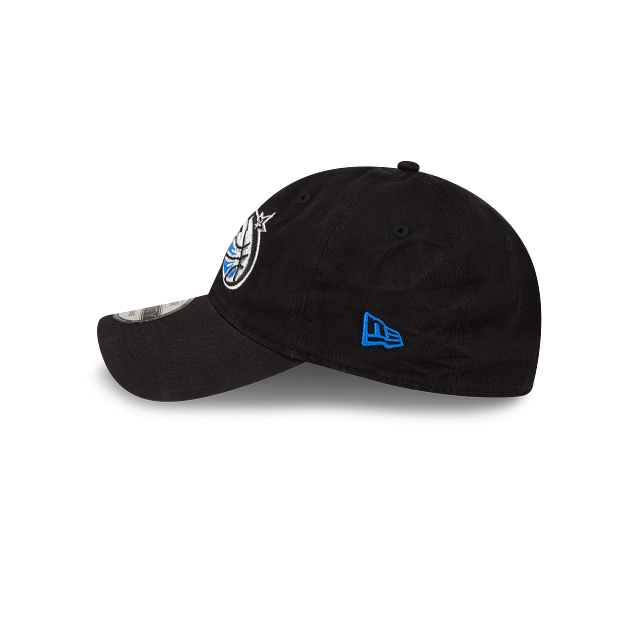 Orlando Magic NBA New Era Men Black 9Twenty Core Classic Adjustable Hat product image 5, provided for visual reference and
