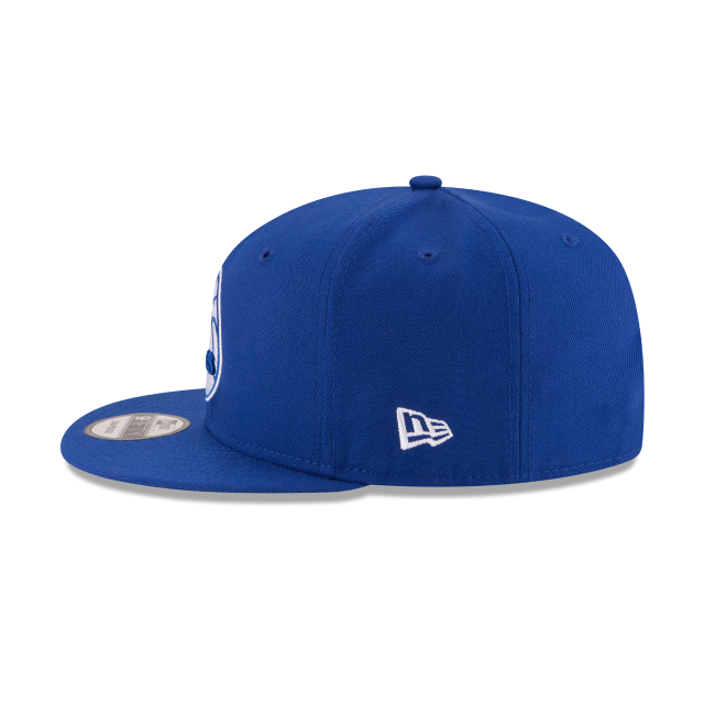 Philadelphia 76ers NBA New Era Men Royal Blue 9Fifty Basic Snapback product image 4, provided for visual reference and