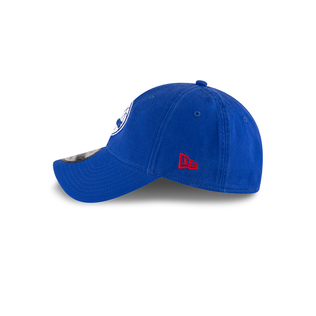 Philadelphia 76ers NBA New Era Men Royal 9Twenty Core Classic Adjustable Hat product image 3, provided for visual reference