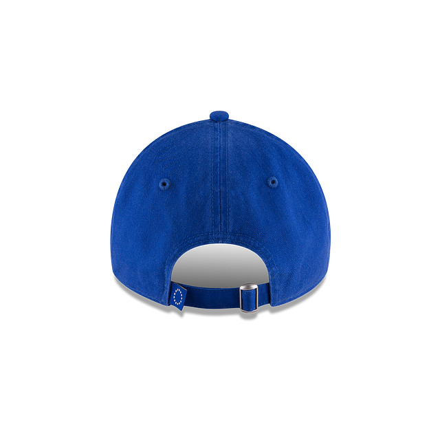 Philadelphia 76ers NBA New Era Men Royal 9Twenty Core Classic Adjustable Hat product image 2, provided for visual reference